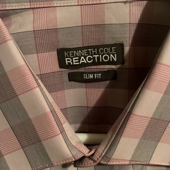 New with tags - Kenneth Cole - Reaction - Slim Fit 16-1/2 34-35 - Picture 2 of 5